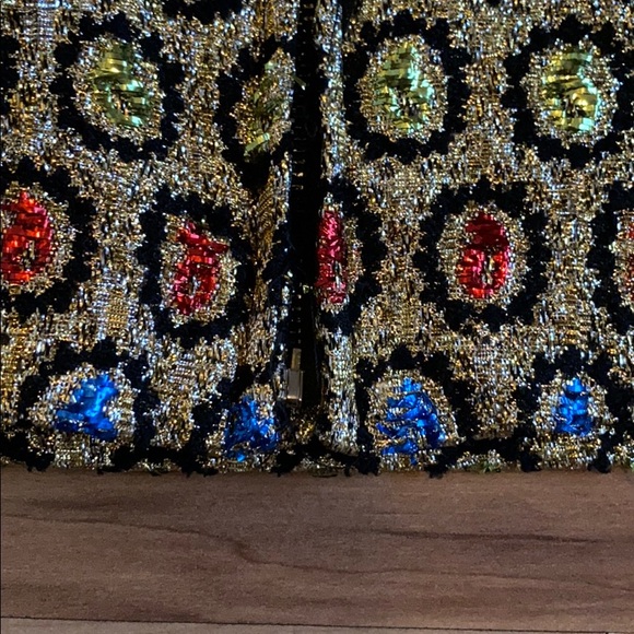 1960s sparkly multi colored top/blouse - Picture 4 of 6